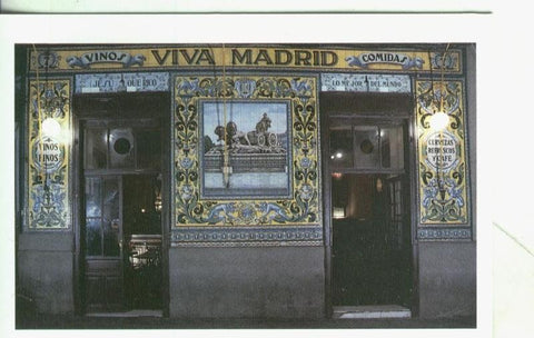 Postal: Madrid: Restaurante Viva Madrid