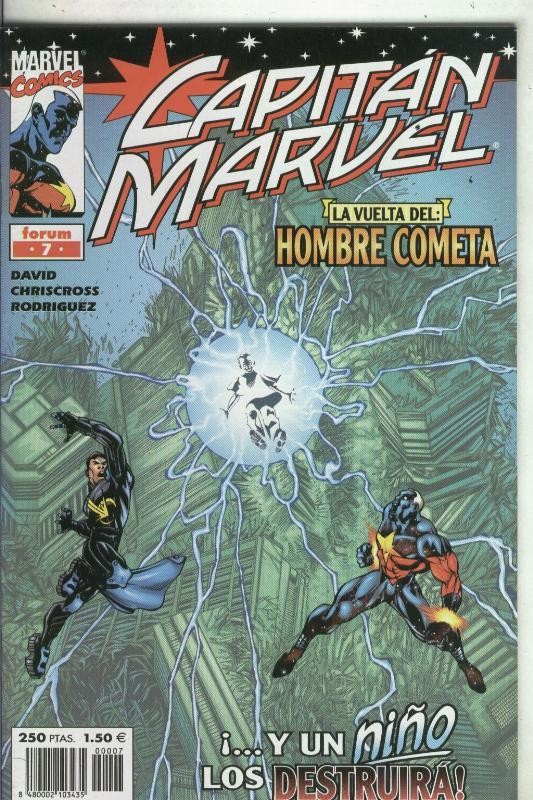 Capitan Marvel numero 07: Es la noche del cometa