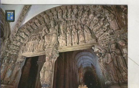 Postal 3991 : Portico de la gloria en la catedral de Santiago de Compostela