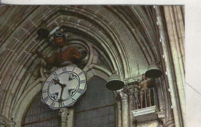 Postal 3986 : El papamoscas de la catedral de Burgos