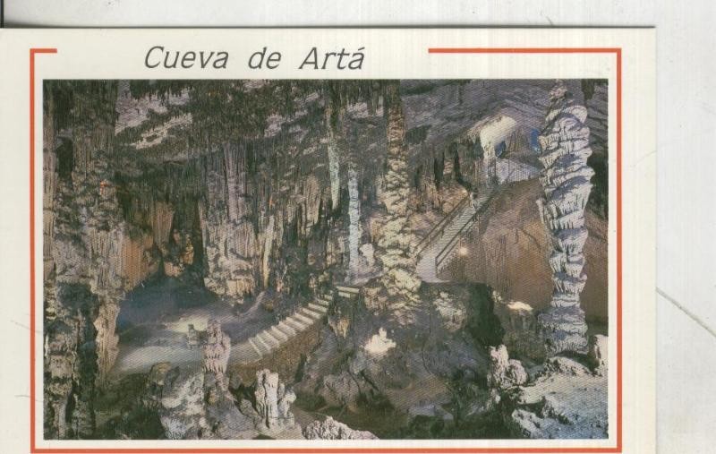 Postal 3918 : Mallorca: Cueva de Arta: Bajada a la cueva