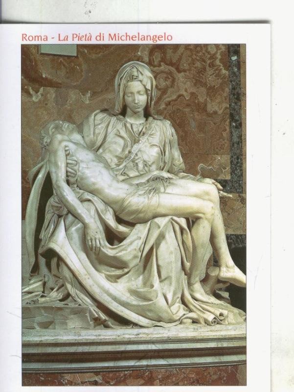 Postal 4030 : Italia: Roma: Basilica di San Pietro: la pieta de Michel