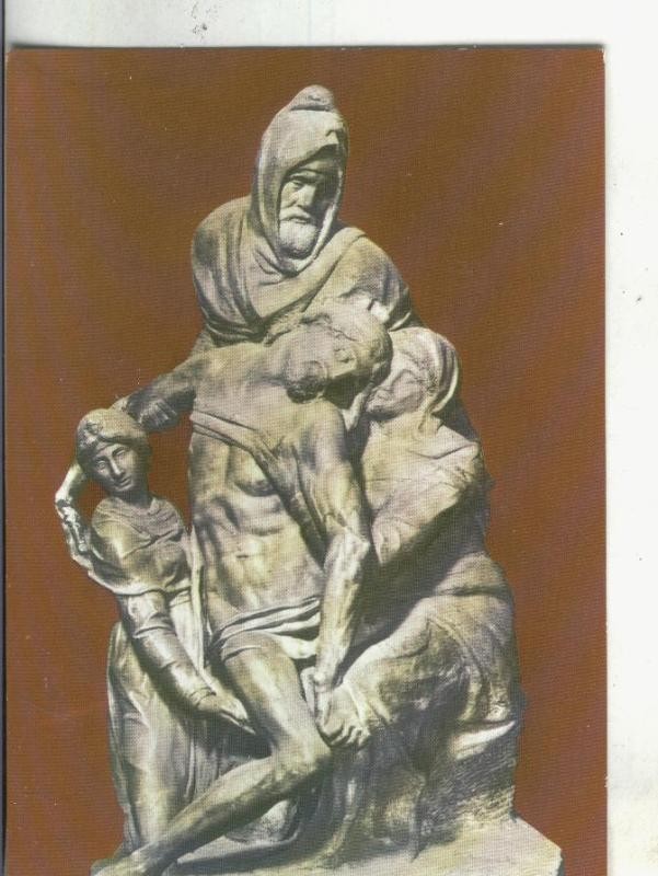 Postal 4031 : Italia: Firenze: la Pieta de Michelangelo