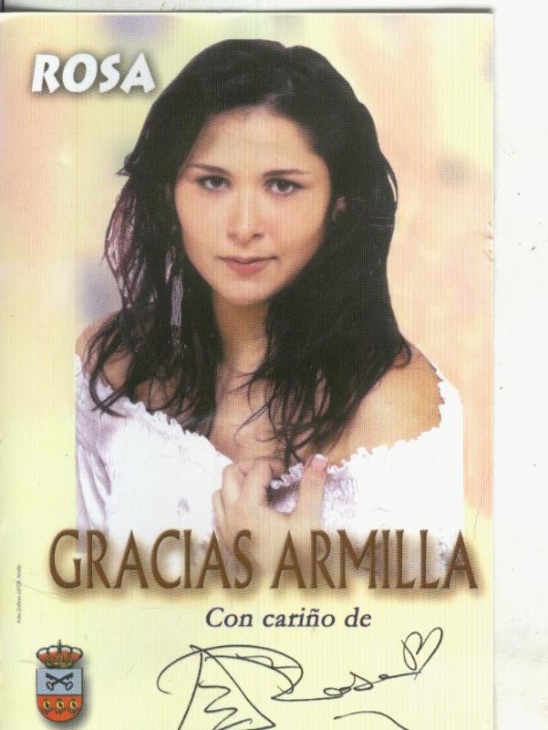 Postal 4062 : Publicitaria de Rosa (foto)