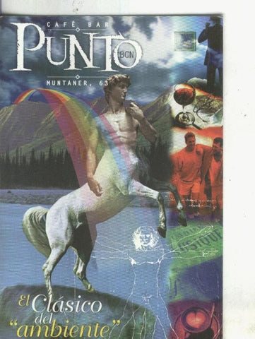 Postal 4064 : Publicitaria de Cafe Bar Punto en Barcelona
