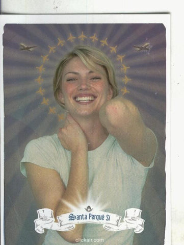 Postal 4066 : Publicitaria de compañia aerea Clickair