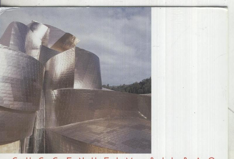 Postal 4013 : Museo Guggenheim en Bilbao: detalle exterior