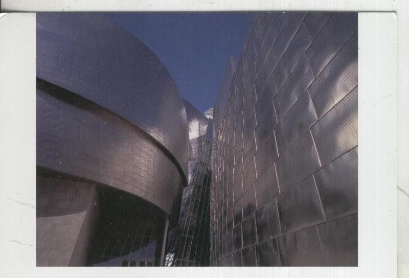 Postal 4014 : Museo Guggenheim en Bilbao: detalle exterior