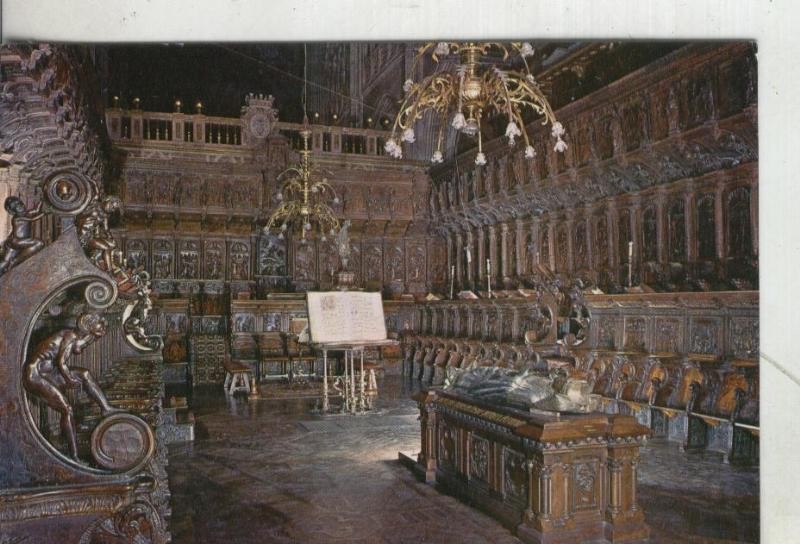 Postal 4017 : Burgos: catedral: coro