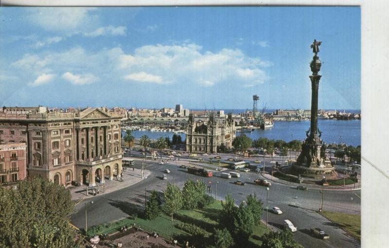 Postal 4117 : Barcelona: Monumento a Colon