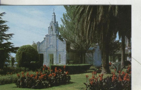 Postal 4162 : Pontevedra: isla de la Toja: capilla de las conchas