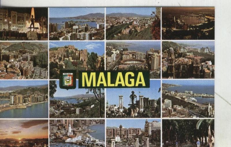 Postal 4182 : Malaga: Vista general