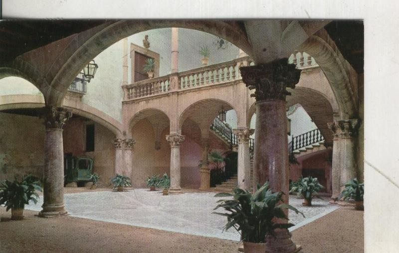 Postal 3987 : Patio de la casa conde de peralada en palma de mallorca
