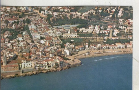 Postal 4195 : Sitges: vista aerea
