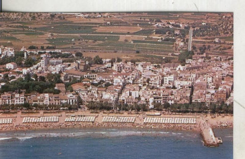 Postal 4199 : Vista aerea: Sitges