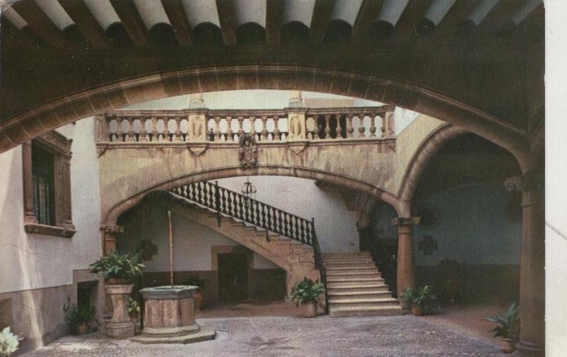 Postal 4230: Mallorca: patio casa Oleza