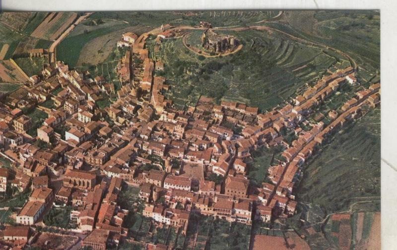 Postal 4278 : Vista Aerea: Bagur: Castillo y pueblo