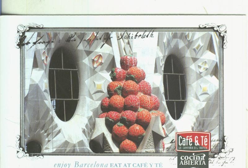 Postal 4329 : Publicitaria: Cafe & Te en Barcelona