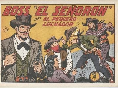 El Pequeño Luchador facsimil numero 176: Boos el señoron