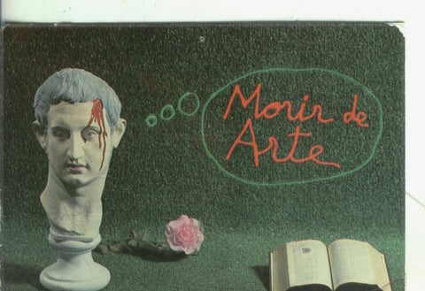 Postal 4363 : Publicitaria: Morir de Arte de Juan Ramon Yuste