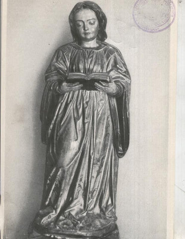 Montañes lamina 22: La Virgen niña