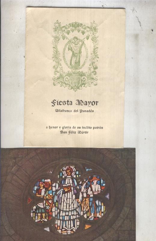 Festa Mayor Vilafranca del Panades 1968