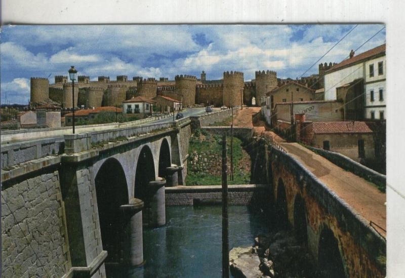 Postal 4422 : Avila: Rio Adajar y Murallas