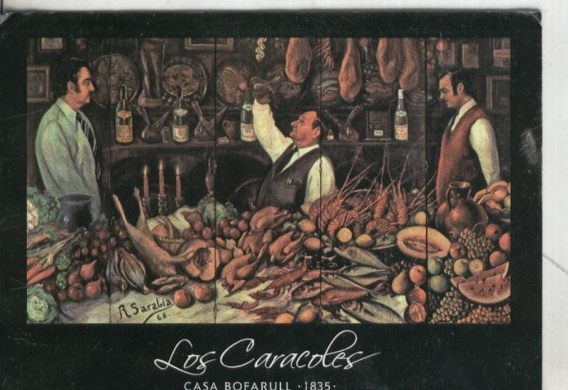 Postal 4444 : Barcelona: Restaurante Los Caracoles