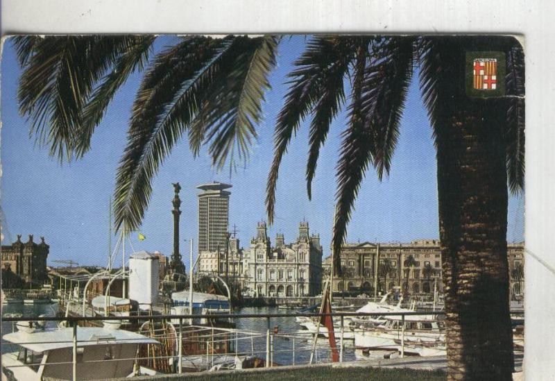 Postal 4477 : Barcelona: Colon desde el puerto