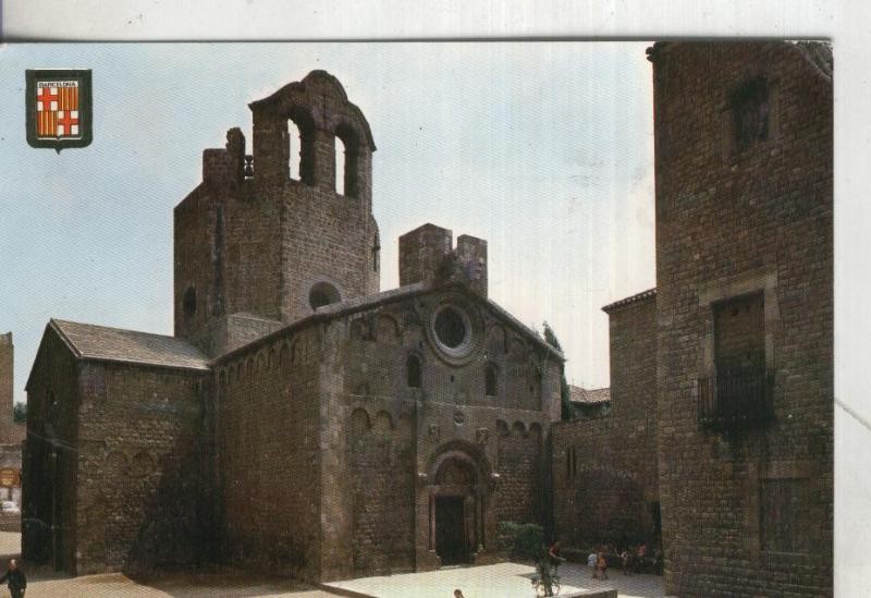 Postal 4491 : Iglesia de San Pablo en Barcelona