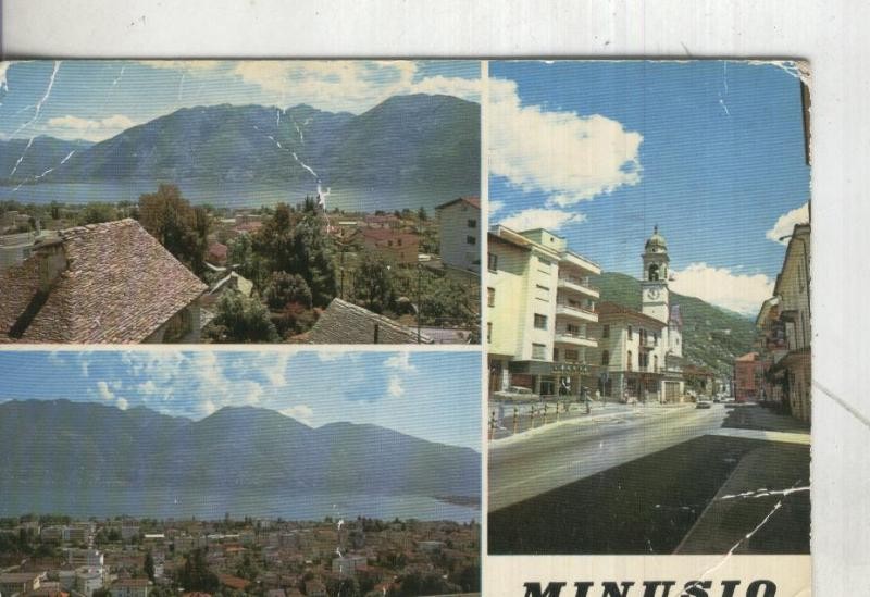 Postal 4520: Lago Maggiore en Minusio
