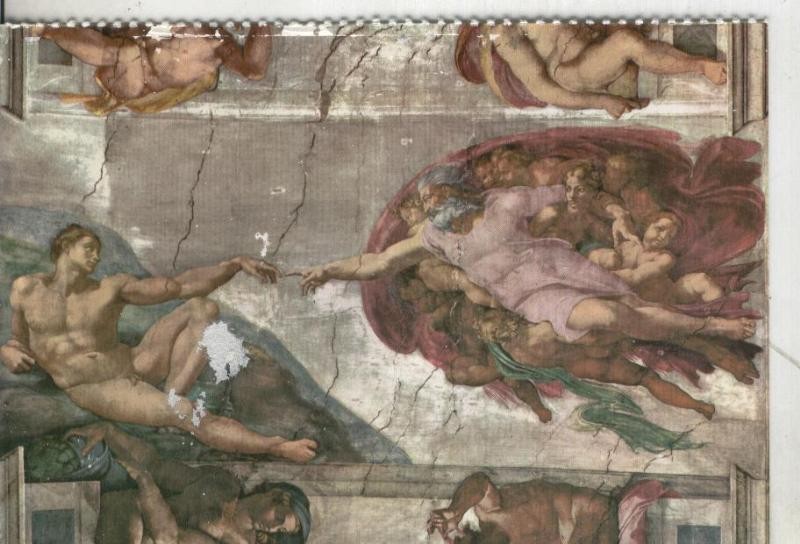 Postal 4590 : Mural capilla sistina en Vaticano
