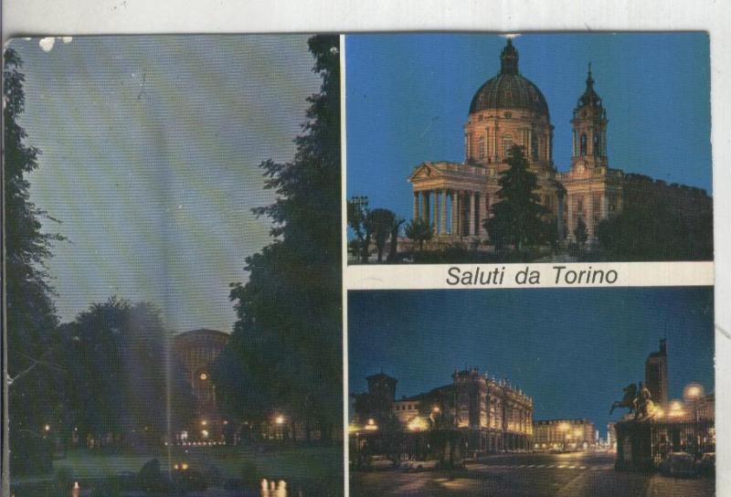 Postal 4597 : Vistas varias de Torino en Italia