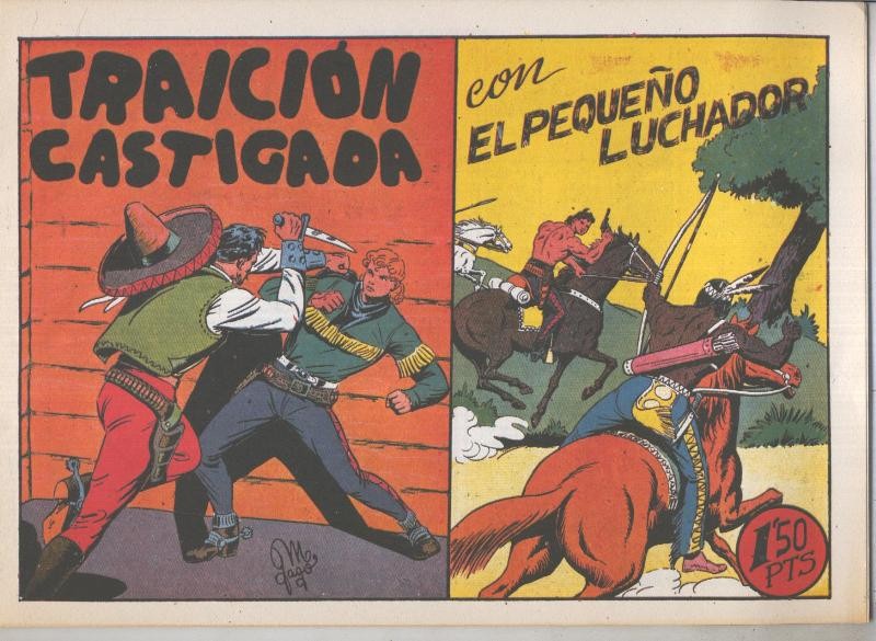 El Pequeño Luchador facsimil numero 026: Traicion castigada