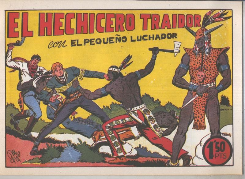 El Pequeño Luchador facsimil numero 027: El hechicero traidor