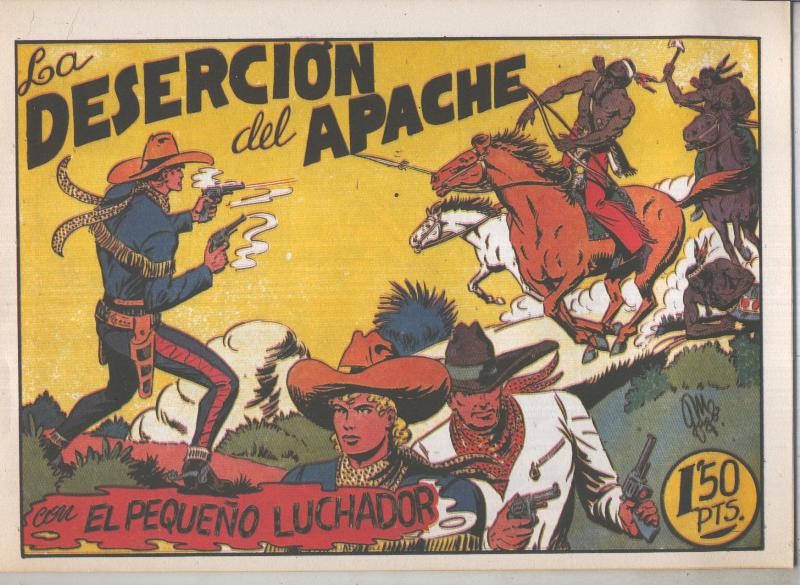 El Pequeño Luchador facsimil numero 028: la desercion del apache