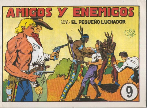 El Pequeño Luchador, dos en uno numero 09: amigos y enemigos y La caza del hombre