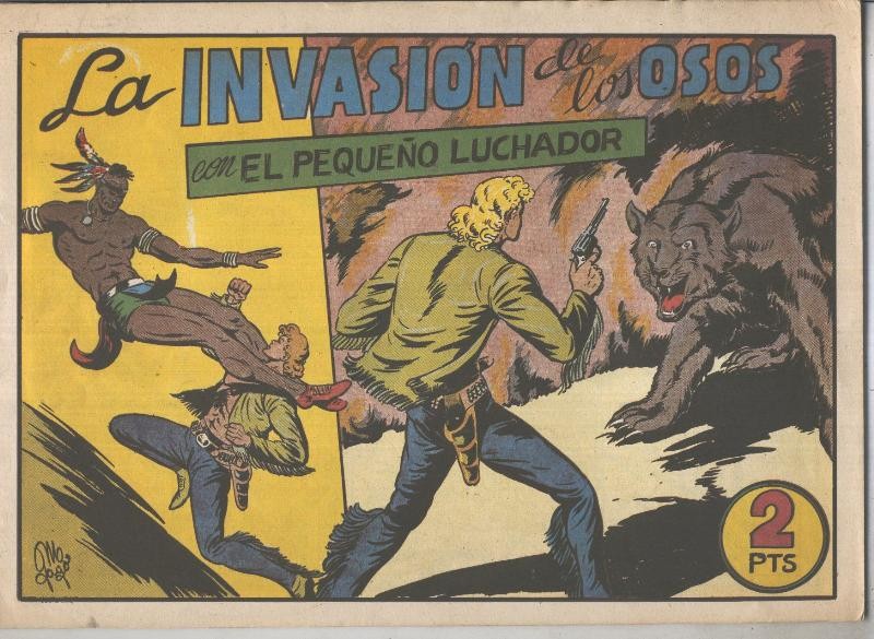 El Pequeño Luchador facsimil numero 049: la invasion de los osos