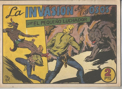 El Pequeño Luchador facsimil numero 049: la invasion de los osos