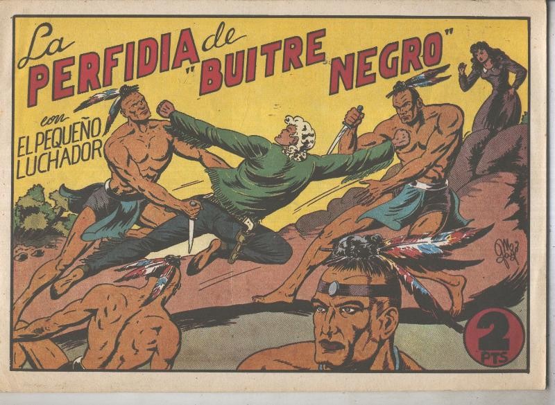 El Pequeño Luchador facsimil numero 050: La perfidia de Buitre Negro