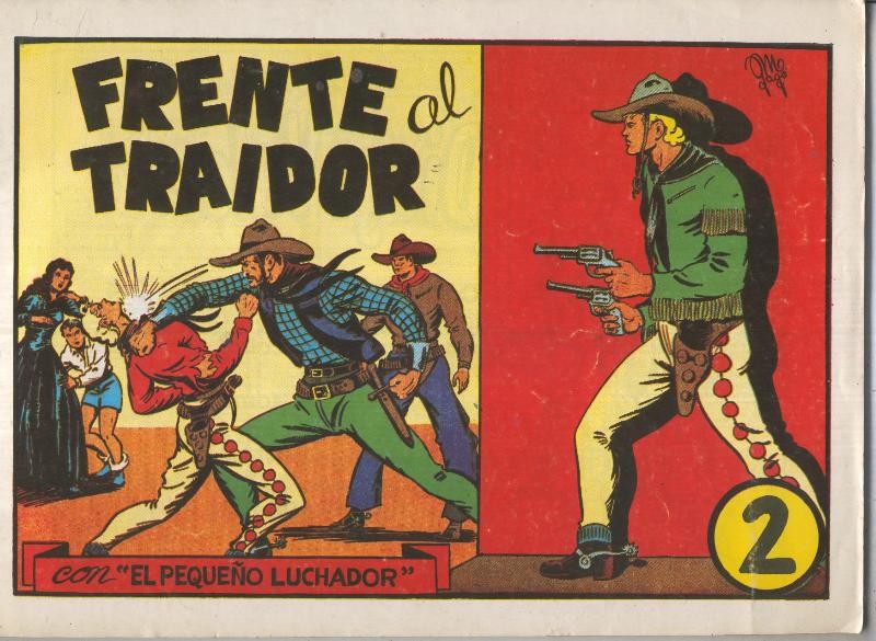 Facsimil: El Pequeño Luchador, dos en uno numero 02: Frente al traidor y Los demonios rojos