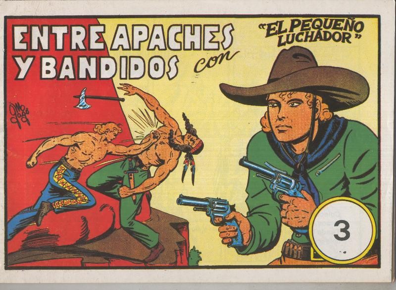 El Pequeño Luchador, dos en uno numero 03: Entre apaches y bandidos y Lucha entre rocas