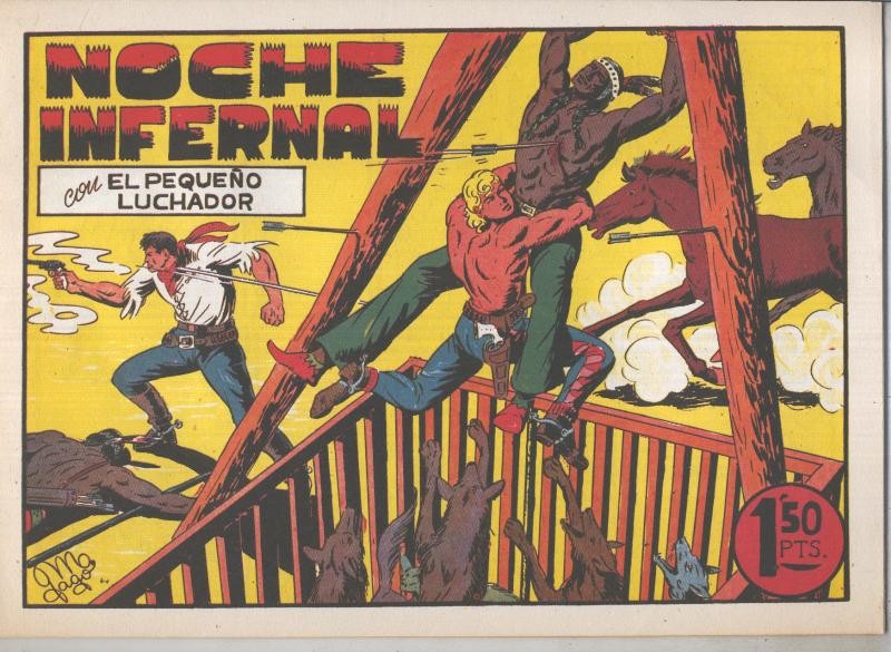 El Pequeño Luchador facsimil numero 020: Noche infernal