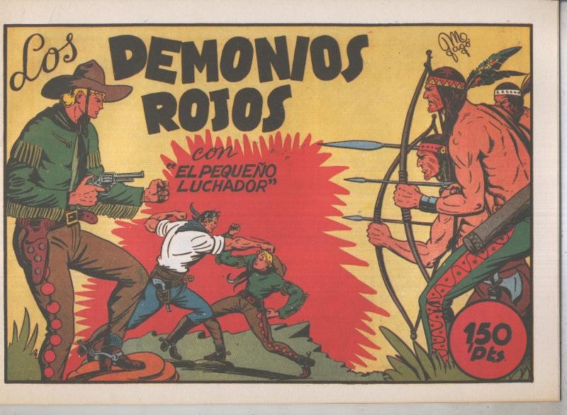 El Pequeño Luchador facsimil numero 004: Los demonios rojos