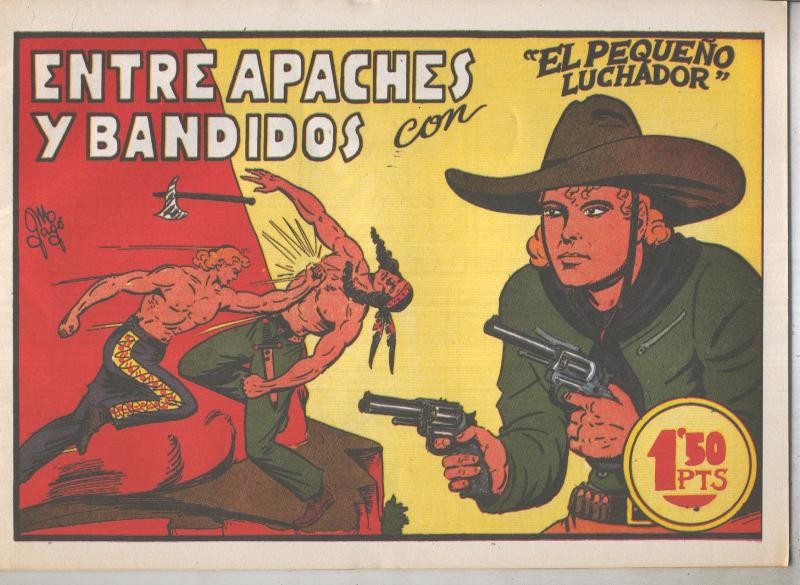 El Pequeño Luchador facsimil numero 005: Entre apaches y bandidos