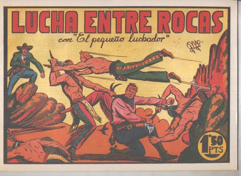 El Pequeño Luchador facsimil numero 006: Lucha entre rocas