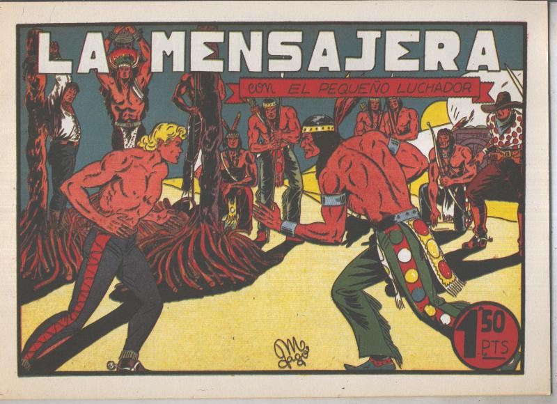 Facsimil: El Pequeño Luchador numero 016: La mensajera