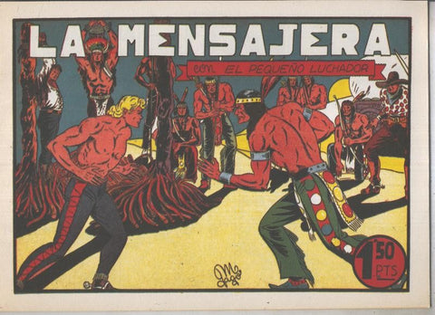 Facsimil: El Pequeño Luchador numero 016: La mensajera