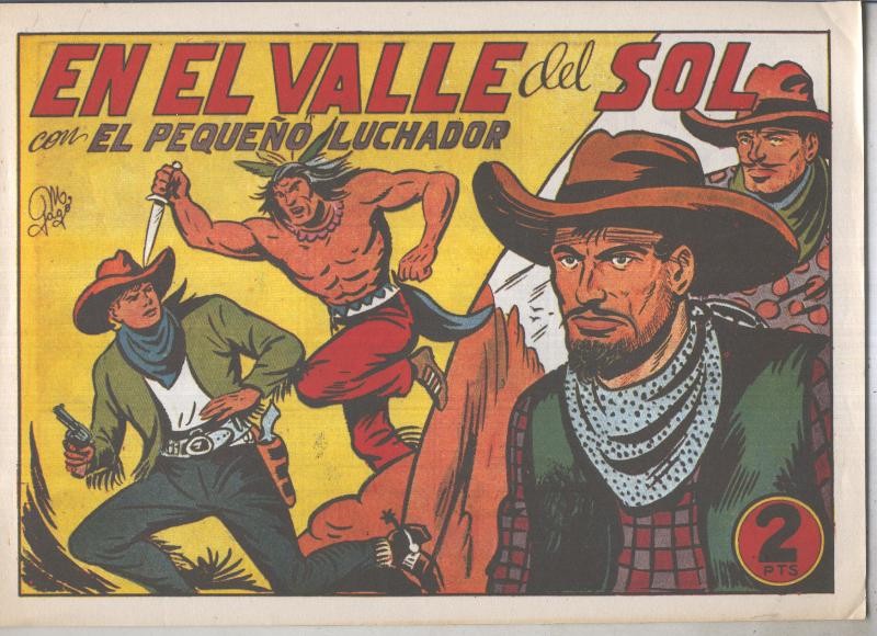 El Pequeño Luchador facsimil numero 126: En el valle del sol