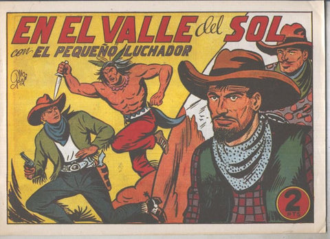 El Pequeño Luchador facsimil numero 126: En el valle del sol